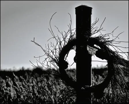 Circled Post Stock Photos