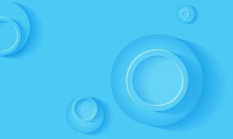 Circles abstract background pattern design. Dynamic blue circle shape with .. Stock Illustration