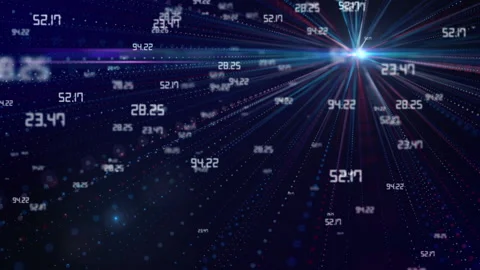 Circles And Numbers Stock Footage 169224091