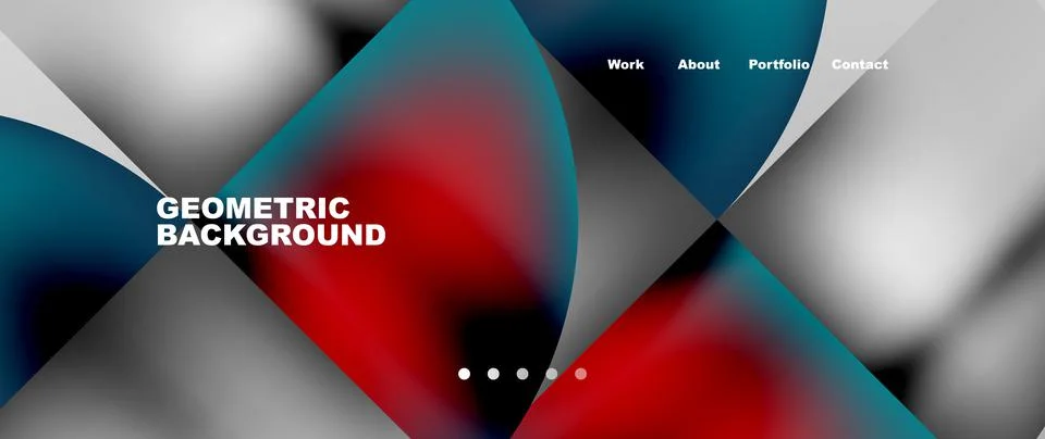 Circles and round elements abstract background design for wallpaper, banner 스톡 일러스트
