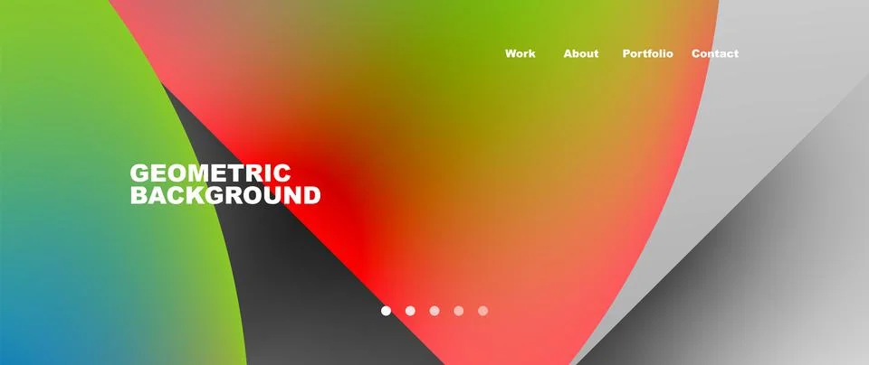 Circles and round elements abstract background design for wallpaper, banner 스톡 일러스트