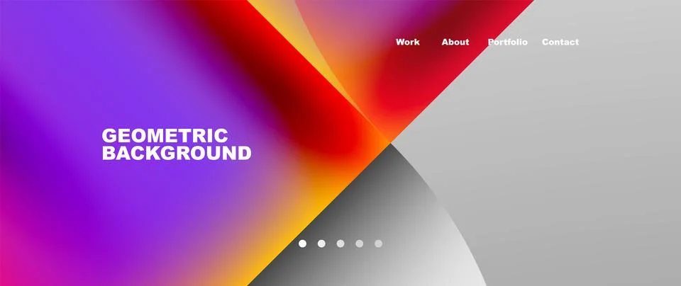 Circles and round elements abstract background design for wallpaper, banner 스톡 일러스트