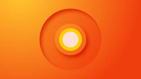 Circles animation with burst effect Stock Footage 333447454