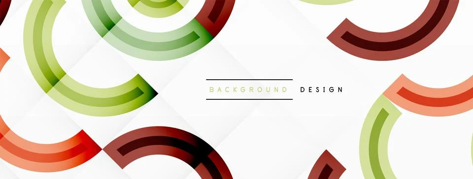 Circles are arranged in a grid pattern abstract background and feature a range Stock Illustration