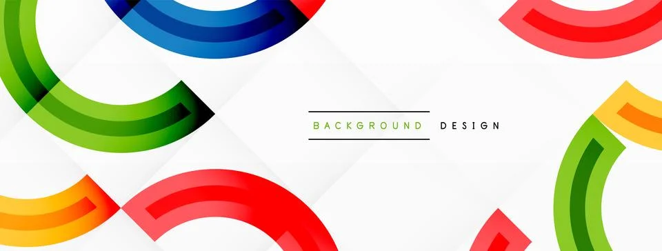 Circles are arranged in a grid pattern abstract background and feature a range Stock Illustration