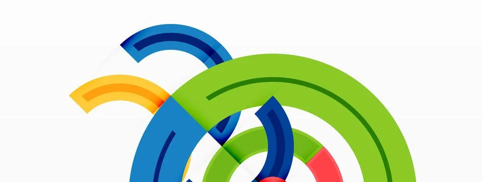 Circles are arranged in a grid pattern abstract background and feature a range 스톡 일러스트