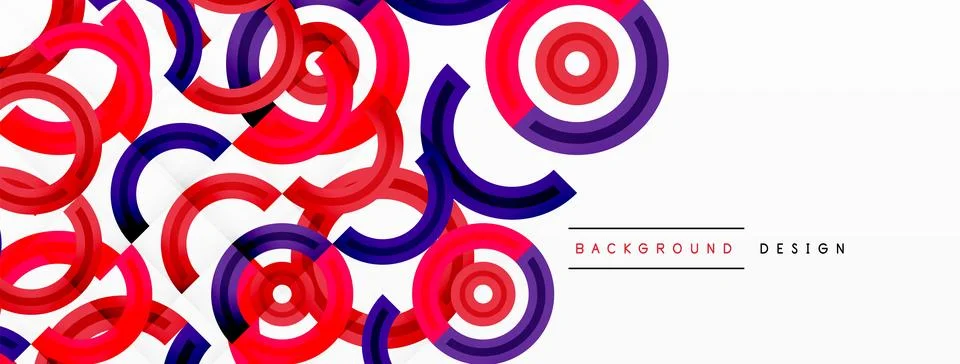 Circles are arranged in a grid pattern abstract background and feature a range イラスト素材