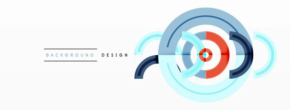 Circles are arranged in a grid pattern abstract background and feature a range 스톡 일러스트