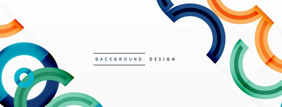 Circles are arranged in a grid pattern abstract background and feature a range Stock Illustration