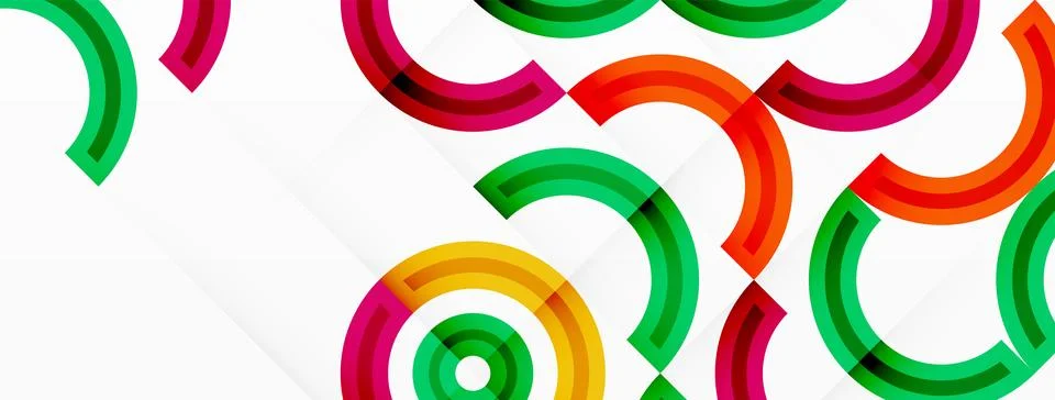 Circles are arranged in a grid pattern abstract background and feature a range 스톡 일러스트