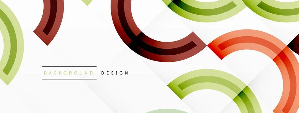 Circles are arranged in a grid pattern abstract background and feature a range Stock Illustration