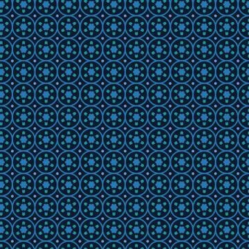 Circles background abstract. blue pattern. vector wallpaper. creative. Illustrazione stock