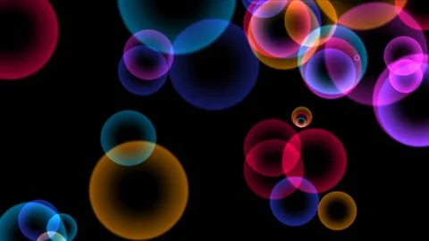 Circles background abstract Illustrazione stock