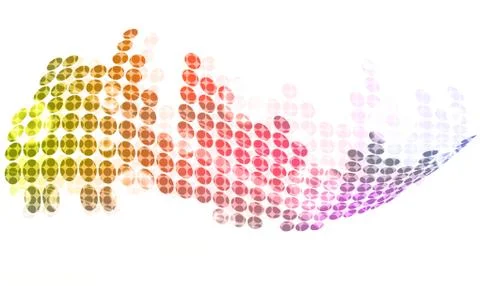 Circles background Stock Illustration