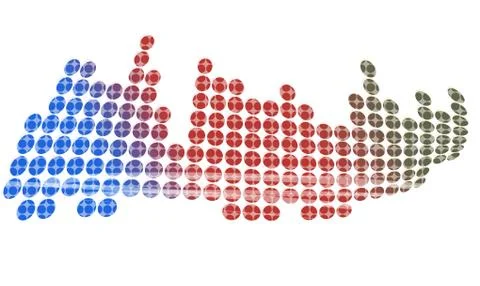 Circles background Stock Illustration