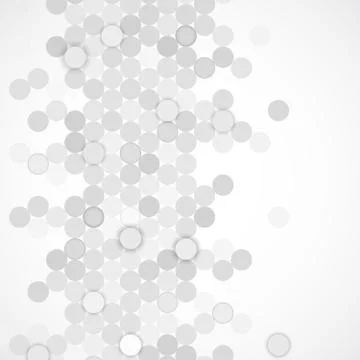 Circles background Illustrazione stock