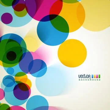 Circles background Stock Illustration
