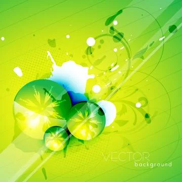 Circles background Stock Illustration