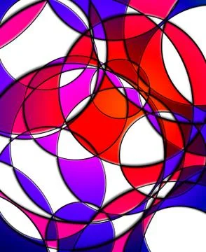 Circles  Background Stock Illustration