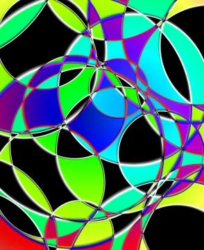 Circles  Background Stock Illustration