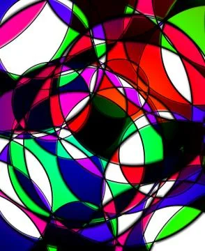 Circles  Background Stock Illustration