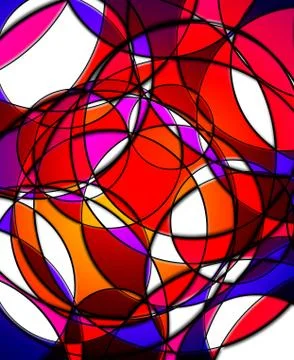 Circles  Background Stock Illustration