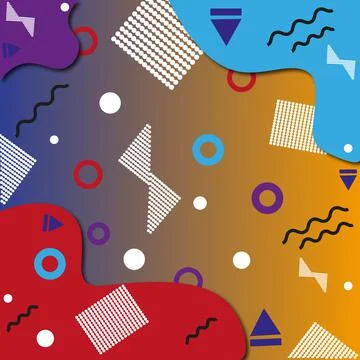 Circles background Stock Illustration