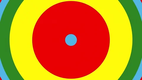 Circles background transition. Rainbow colors. Loop with alpha channel. Stock Footage 242499465