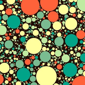 Circles backgrounds - vector illustration Illustrazione stock