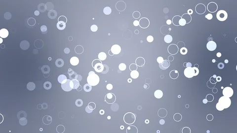Circles on Blue Background Loop Stock Footage 119039582