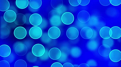 Circles On Blue Background. Seamless loop. Stock Footage 64931143