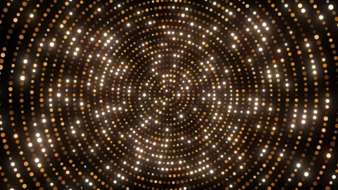 Circles bokeh background christmas magic particles Vidéo 345335948