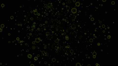 Circles bubbles explosion loop creative motion graphic animation background,4k Stock Footage 217409874