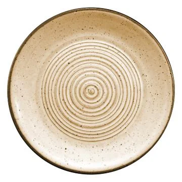 Circles on a ceramic tray 库存照片