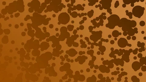 Circles Circular Shape Orange Brown Circle Motion Tapestry Stock Footage 302036855