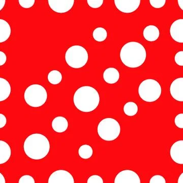 Circles cluster scatter glitter geometry abstract background red textured Stock-Illustration