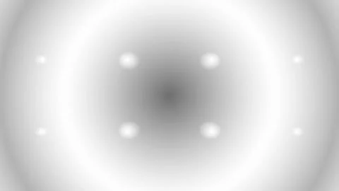 Circles Color Changing Pattern Background Loop Stock Footage 266658094