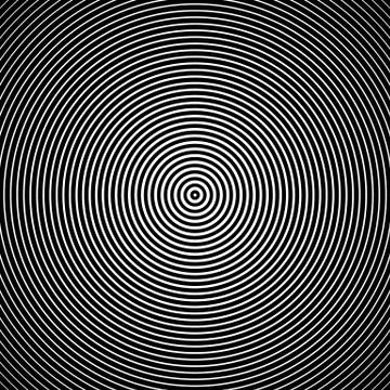 Circles Concentric. Vector illustration. Abstract concentric circles texture. Stock Illustration