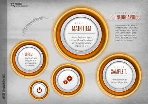 Circles Design Stock Illustration