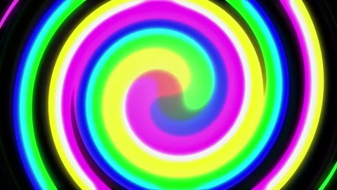 Circles of different colors and diameters Stock Footage 137223352