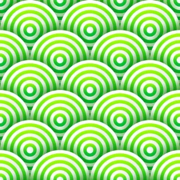 Circles with drop shadows Stock Illustration