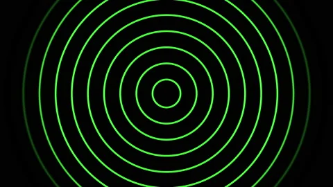 Circles that duplicates and expands in concentric waves. Stock Footage 143687264