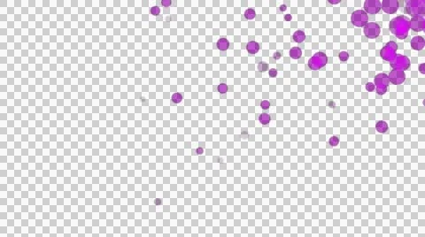 Circles element for videos alpha loop Stock Footage 43863609