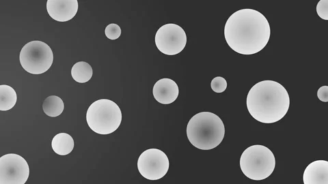 Circles float background creating a simple abstract pattern with a playful .. Stock Footage 336749224
