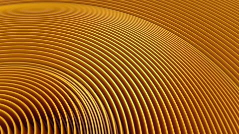 Circles Form A Wave Stock Footage 137453629