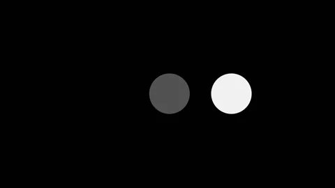 Circles forming the loading symbol on a black background Stock Footage 160551677