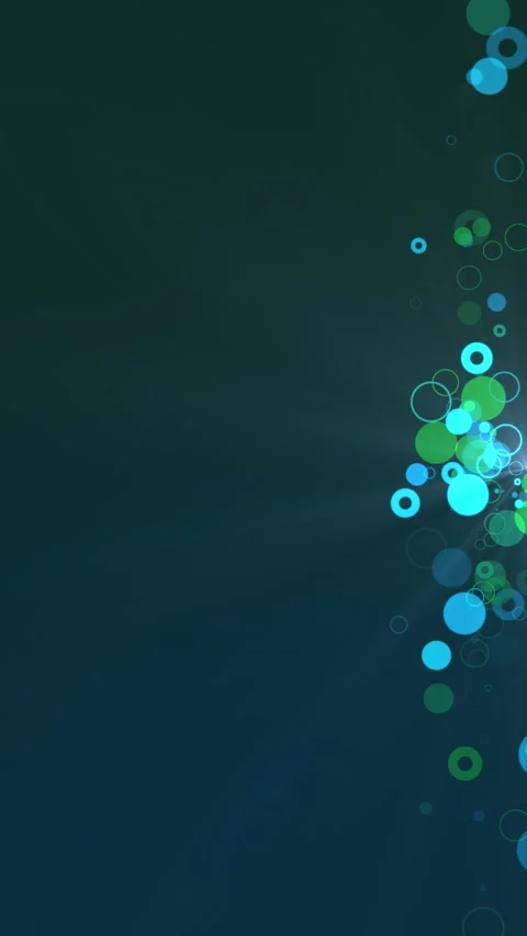 Circles Frame Ornament Loop Stock Footage 333690995