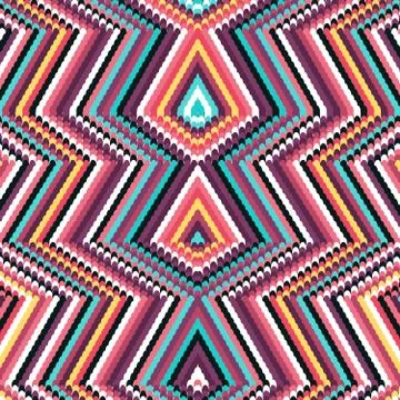 Circles geometric pattern vector illustration Stock Illustration