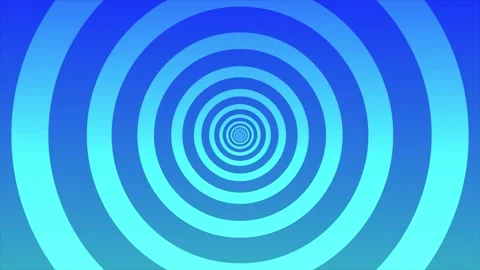 Circles gradient blue. Seamless looping Stock-Footage 263095106