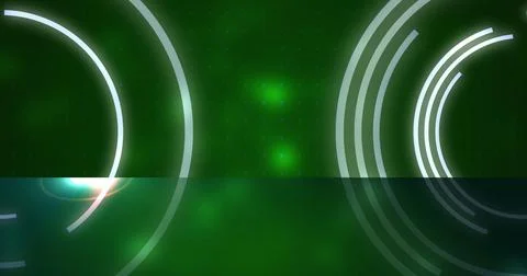Circles gradient shadow award show swirling particle background. Disco club.. Stock Photos